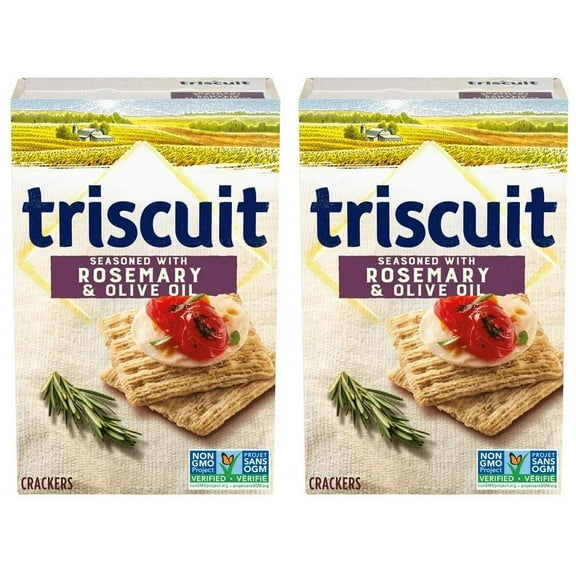 Triscuit Rosemary and Olive Oil Crackers, 200g (2 Pack)