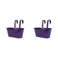 thumbnail image 4 of Wweixi Outdoor Hanging Pots For Plants Add Beauty And To Any Wall Stylish Purple 2Set, 4 of 6