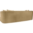 thumbnail image 6 of Meridian Furniture Alder Camel Velvet Sofa, 6 of 17