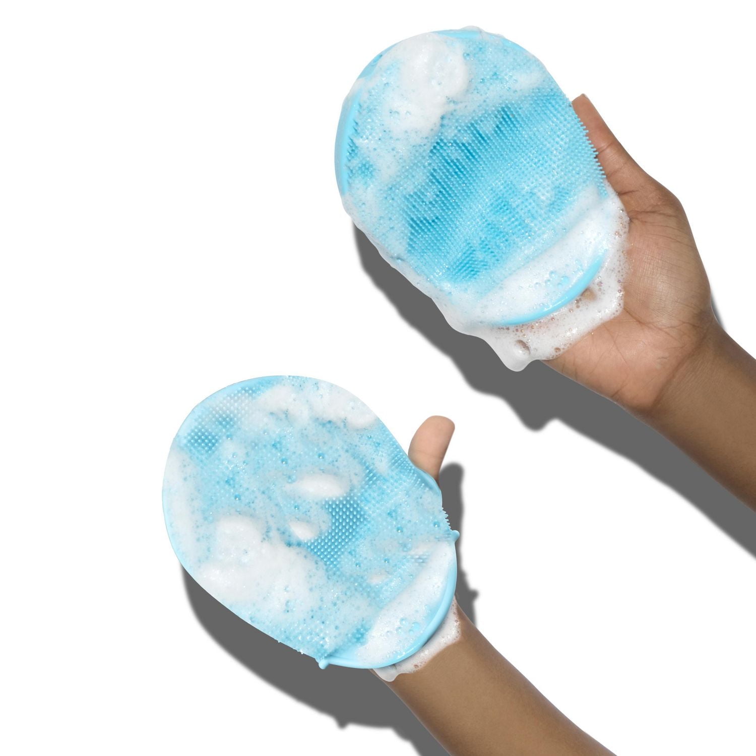 Frida Baby - DermaFrida The Bath Mitt - Gant de bain antibactérien en silicone pour bébé et tout-petit, brosse de bain pour le corps, brosse de bain en silicone à séchage rapide pour tout-petit, rempl