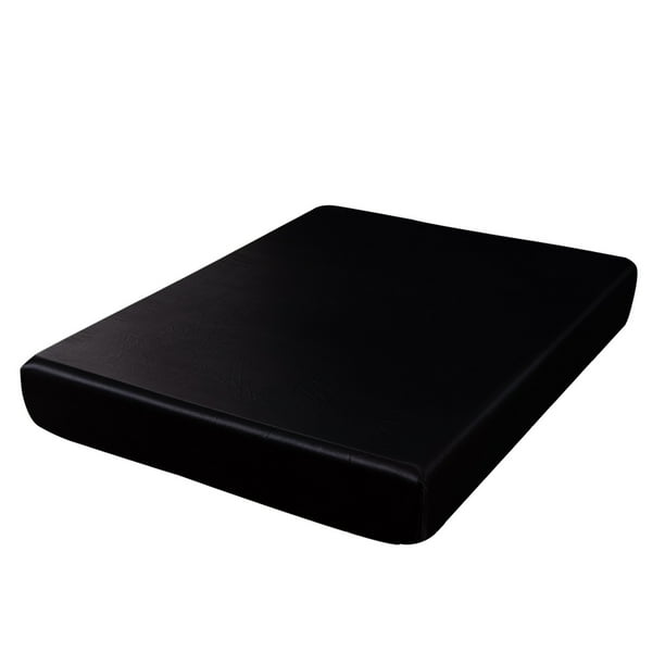 Clearance!Maojin Sábana ajustable de color sólido satinado, funda protectora de colchón de seda de imitación fresca, sensación de seda