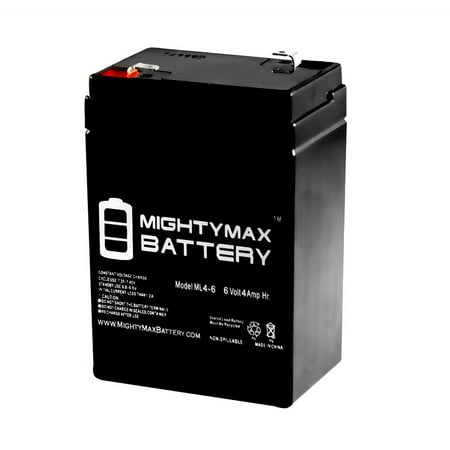- 6V 4.5AH SLA Battery Replaces Power Tech Off Road Rebel