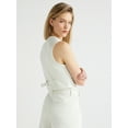 thumbnail image 2 of Scoop Women’s Tailored Vest, Sizes XS-XXL, 2 of 5