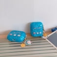 thumbnail image 2 of For AirPods 3rd Gen 2021/1/2/Pro 2 case，Shockproof Cute Doraemon Shell pattern PC Case Cover With Pendant, 2 of 5