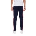 thumbnail image 3 of Weiv Mens Tricot Sweat Pants Front Pleat Straight Regular Fit Ankle Zipper Loungewear, 3 of 5