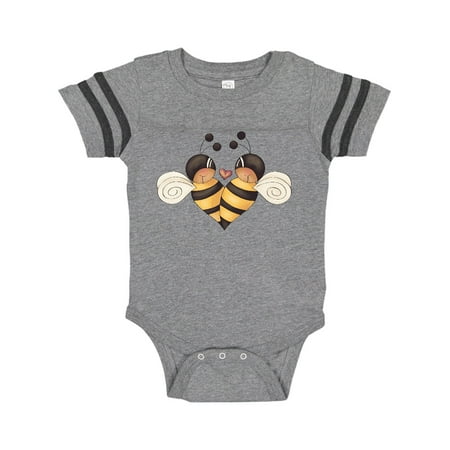 

Inktastic Valentine s Day Bumble Bees Gift Baby Boy Bodysuit