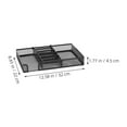 thumbnail image 2 of jojofuny 1Pack Mesh Desk Organizer Sleek Black Iron For Office Use And Workspace Organization, 2 of 8