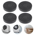 thumbnail image 4 of CIMAXIC Non-slip Drying Pad for Home with Strong Shock Absorbers and Raise Function Black 4pcs,2.36"X2.36"X0.39", 4 of 4
