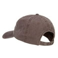 thumbnail image 3 of USA Flag Tennessee Map Embroidered Washed Buckle Cap - Brown OSFM, 3 of 5
