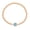 rose, variant on Stainless Steel Evil Eye Beaded Stretch Bracelet, Blue Simulated Turquoise Center with Crystal Accents (Silver-Tone)