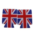 thumbnail image 4 of 1 par UK Flag Beer Holder Wrap Chilling Cooler Wedding Baby Shower Favor - Multi, 13 x 10 cm Yotijar enfriador de latas de cerveza, 4 of 8