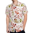 thumbnail image 4 of High Quality Hawaiian Shirts for Men Short Sleeve Aloha Beach Shirt Floral Summer Casual Button Down Shirts Blouses NEUD5R, 4 of 7