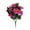 Purple, variant on Deeceymbur Artificial 7 Heads Glitter Peony Flower for Home Decoration Fake Floral Arrangement Indoor Outdoor Display