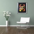 thumbnail image 3 of Trademark Fine Art "Abraham Lincoln III" Canvas Art by Dean Russo, Black Matte, Silver Frame, 3 of 4