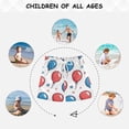 thumbnail image 6 of Cartoon Balloons and Stars July 4th Boys' Swim Trunks Board Shorts Beach Pants Bathing Bottoms 3T, 6 of 8