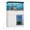 White-20-30 Gallon, variant on ANPOO Fluted 30-40 Gallon Fish Tank Stand with Power Outlet, 42" Aquarium Stand with 2 Drawers and Storage Door, Heavy Duty Tank Stand for 2 Fish Tank & Reptile Terrarium, 1000lbs Capacity, Black