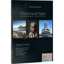 Hahnemuhle 300gsm FineArt Baryta Satin Photo Paper, 8.5x11", 0.37mm Thickness, 25 Sheets
