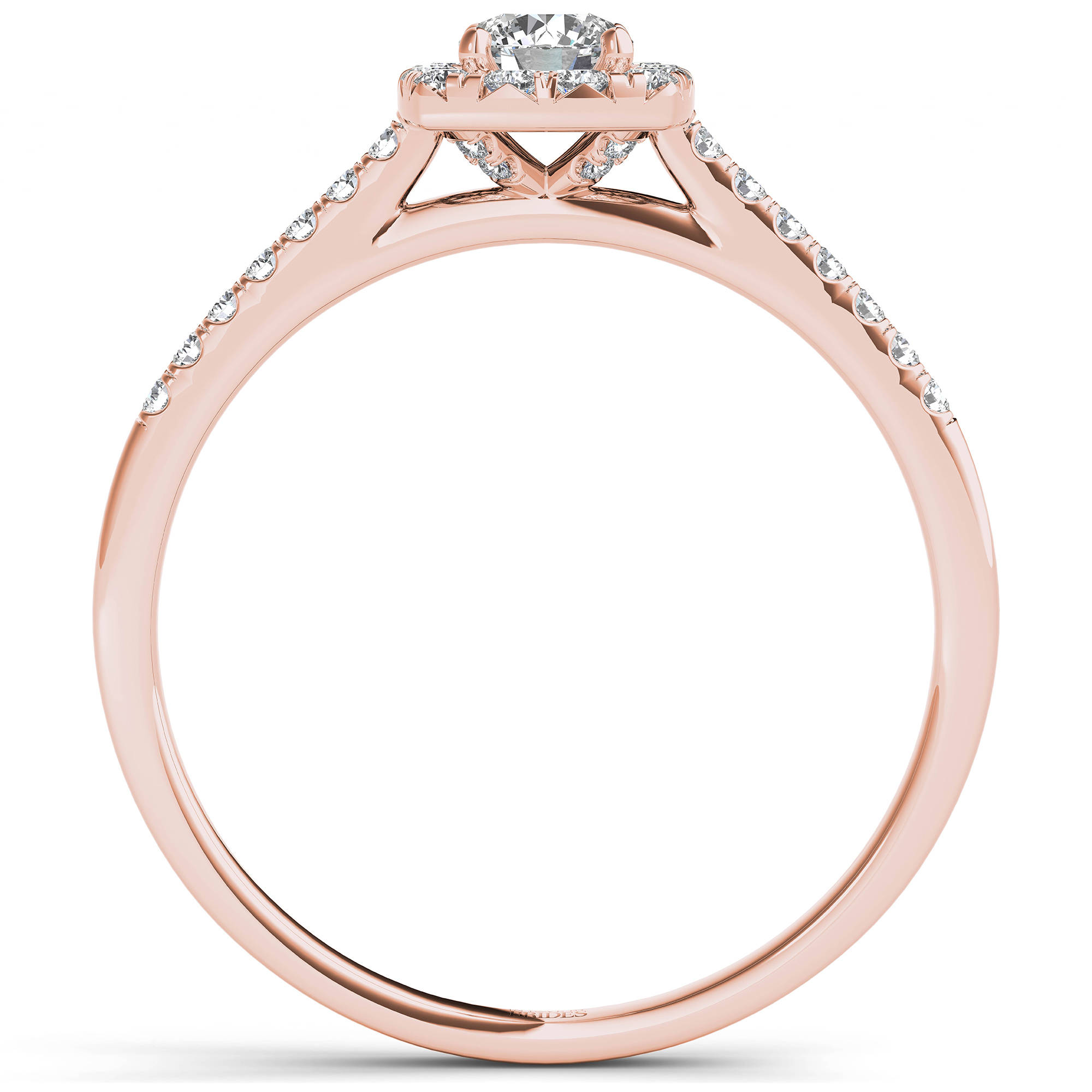 In Love By Brides 3/8ct Tw Diamond Cushi - image 3 of 7