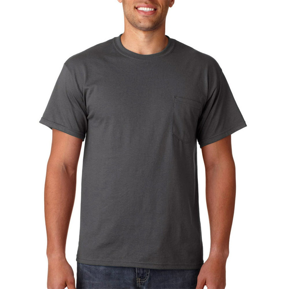 Gildan - Gildan G2300 Adult Comfort Jersey T-Shirt -Charcoal-Small ...