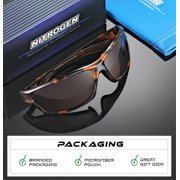 Polarized Wrap Around Sports Sunglasses for Men Women Driving Fishing Running Cycling Sun Glasses