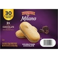 thumbnail image 6 of Pepperidge Farm Milano Cookies, Double Dark Chocolate, 30 Packs, 2 Cookies per Pack, 6 of 11