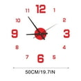 thumbnail image 2 of QTOCIO Home Decor, Large Wall Clock Watch DIY Sticker Wall Clocks Pared Home Decoration Special Living Room Home Decoration Office Shop Art Decor, 2 of 4