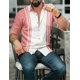 thumbnail image 1 of Camisa de cuello polo con estampado 3D a cuadros dorados para hombre, tendencia de moda, informal, de negocios, con botones, ropa cómoda, tallas S a 6XL,, 1 of 6