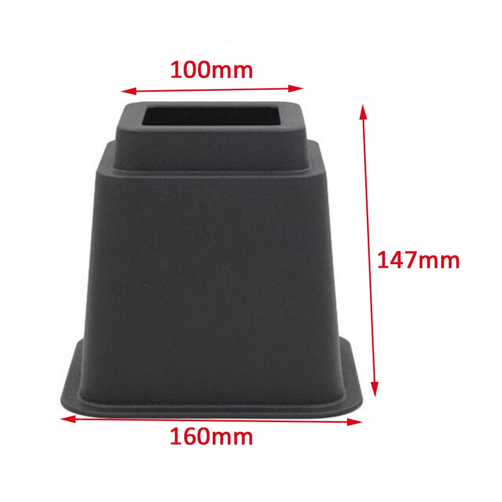 FLAMEER 8-pack Furniture Sofa Risers Bed Lifter,Height of 100mm,Helps you storage under the bed FLAMEER 8-pack Furniture Sofa Risers Bed Lifter,Height of 100mm,Helps you storage under the bed