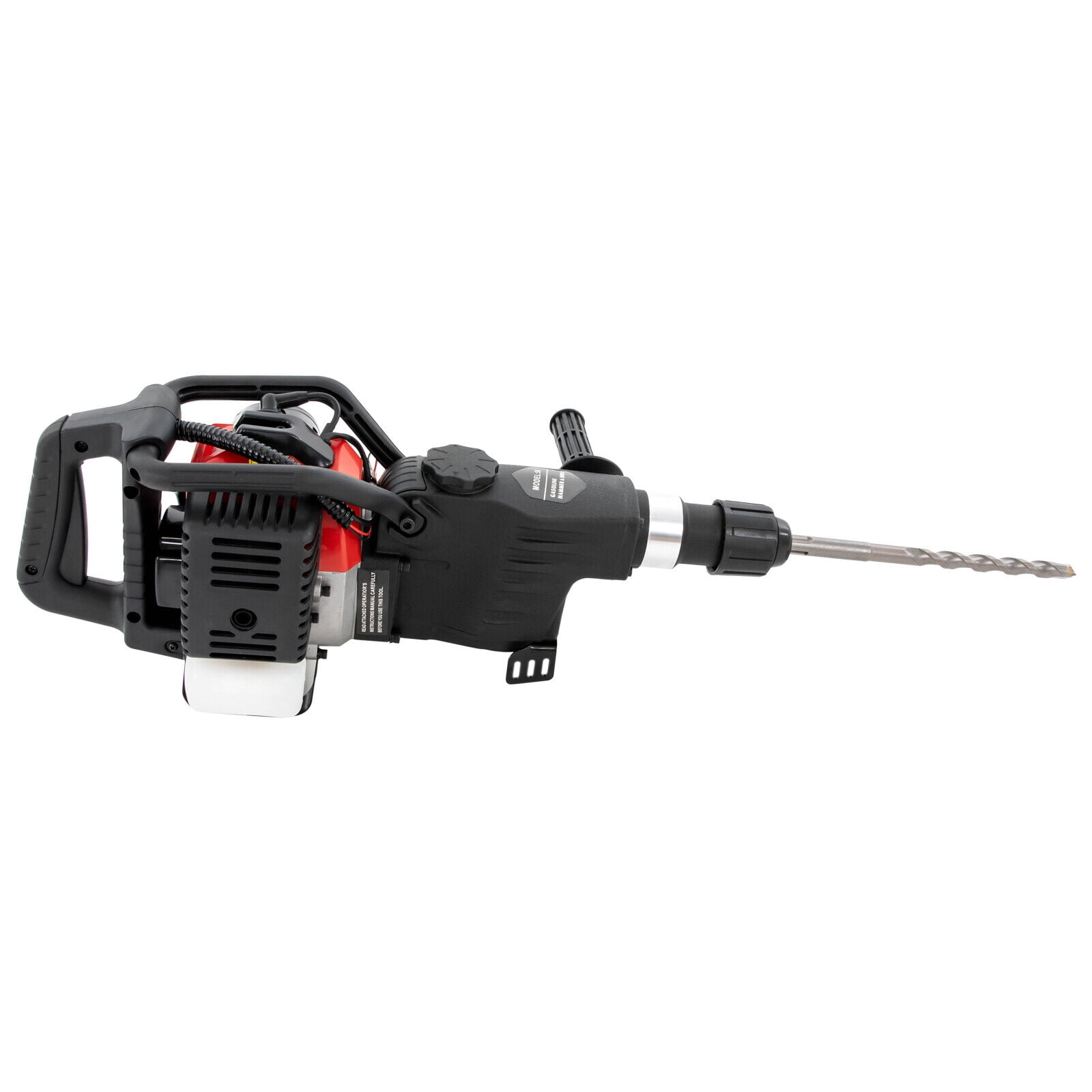 Modern Demolition Jack Hammer 5-slot Clamping Head for Ground Slotting, Rock Breaking, Wall Drilling 26.5*9.8*9.7in