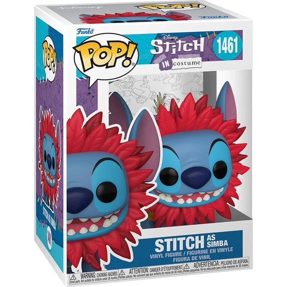 Funko POP! Disney: Stitch In Costume - Stitch as Simba #1461