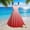 Watermelon Red, variant on Summer Dresses For Women Sevevn Woman Summer Fashion Casual Gradient Printing Sleeveless Strappy Dress Casual Dresses For Women