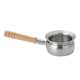 thumbnail image 1 of Cacerola con mango largo de madera, olla para leche, cacerola japonesa para senderismo y acampada Estilo A, 1 of 9
