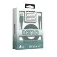 thumbnail image 3 of Liquipel Powertek Retro USB-A to Lightning - Green, 3 of 7