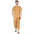 thumbnail image 1 of Inkmeso SolidPajama Set For Mens Short Sleeve Sleepwear Round NeckNightwearPj Set, 1 of 7