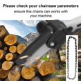 thumbnail image 3 of Labymos Mini Steel Chainsaw Chains Electric Saw Accessory Replacement, 3 of 5