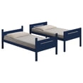 thumbnail image 5 of Miekor Furniture Blue Twin/Twin Bunk Bed with Built-in Ladder W5U338, 5 of 6