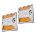 thumbnail image 4 of ColoMX 2pcs Reflective Roadside Driveway Markers Road Emergency Reflector Road Studs, 4 of 7