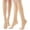 9 Nude, variant on 9 Pairs Knee High Pantyhose with Reinforced Toe - 20D Nylon Stockings for Women, 5 Black & 4 Nude