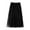 Black, variant on Girls Short Skirt Seersucker Pleated Mesh Summer Wind Short Half Skirt for Girls Toddler to Youth Size:3-5 Years