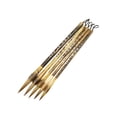 thumbnail image 2 of GUOOL 5 Pieces Chinese Brushes Beginners Professional Painting Brushes Brown, 2 of 9