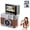 Brown, variant on Thumb-Sized Flip Screen Mini Camera, 1080P Retro CCD Digital Camera with 180° Flip, Beauty Filters & Fill Light, for Travel Vlog Students Beginners