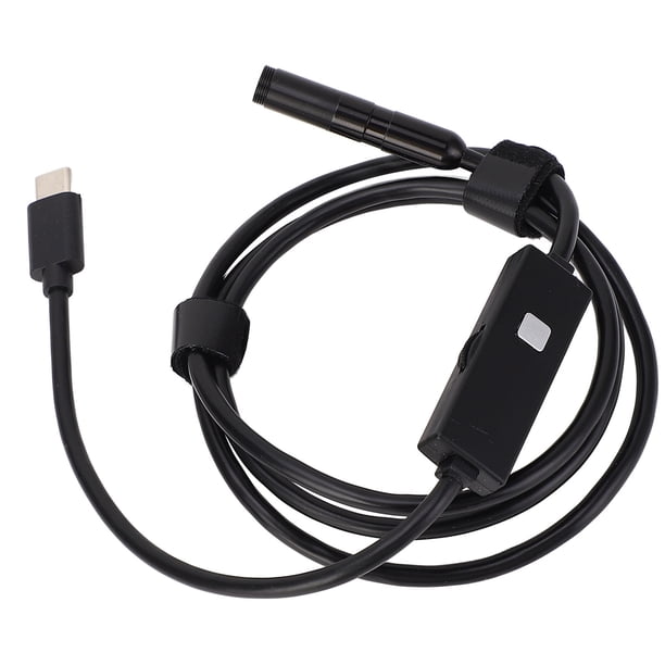 Cámara endoscópica con luz, Herramienta de Boroscopio HD de 2MP 1920p con 8 Luces Led Ajustables, Endoscopio de Cámara de Inspección IP67 Impermable Con Sonda de 7,9 mm,