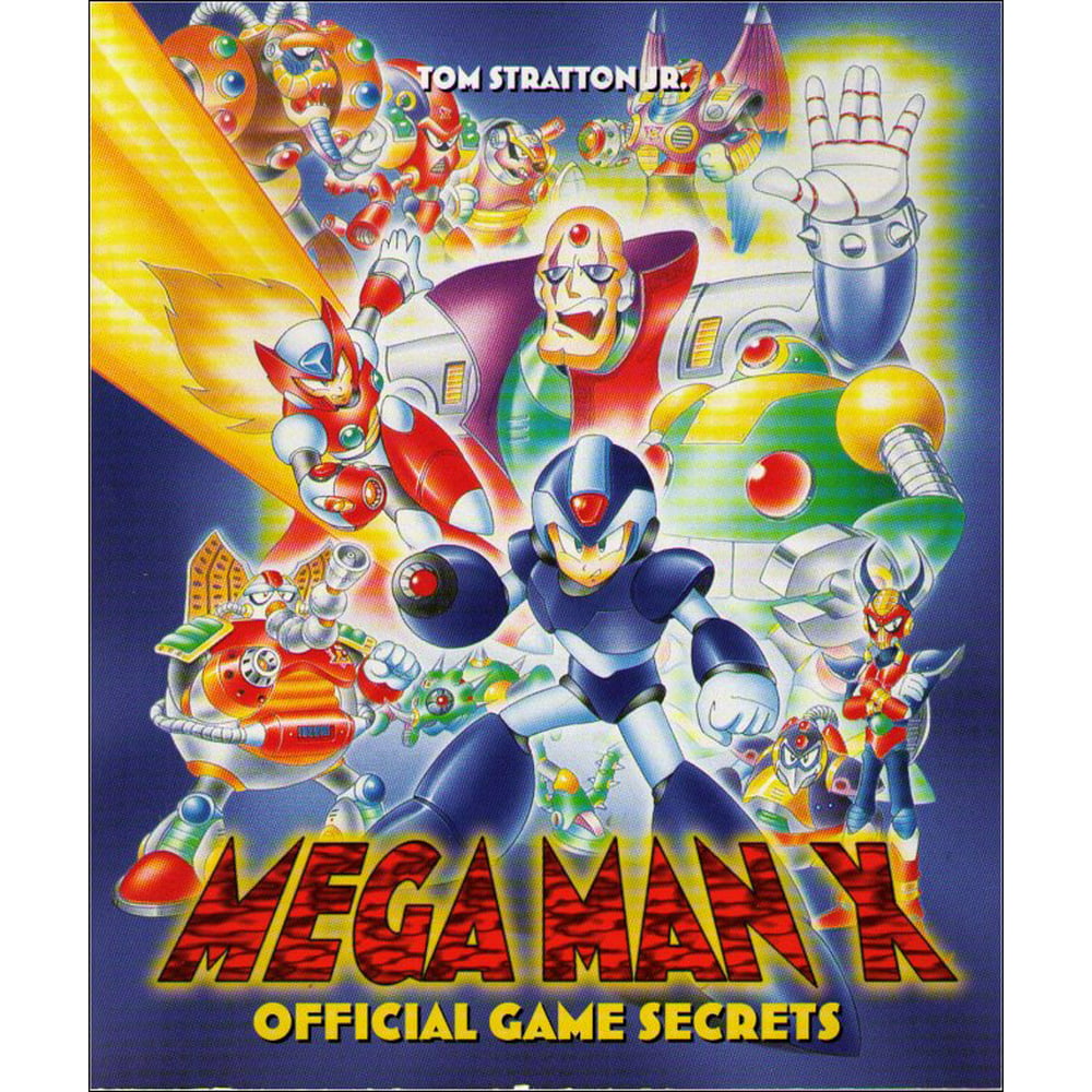 Mega Man X Official Game Secrets Prima Games Vintage