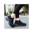 thumbnail image 4 of Harsuny Women's Walking Shoes Slip-on - Sock Sneakers Ladies Nursing Work Air Cushion Mesh Casual Running Jogging Shoes, 4 of 5