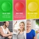 thumbnail image 2 of Pelotas de ejercicio para manos, pelota de silicona para fuerza de manos, entrenamiento de terapia con dedos para adultos y niños, 3 colores, pelotas antiestrés (3 niveles de resistencia) JM, 2 of 5
