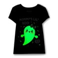 thumbnail image 2 of The Children's Place Baby Toddler Girls Short Sleeve Halloween Tee, 3-Pack, Sizes 12M-5T, 2 of 5