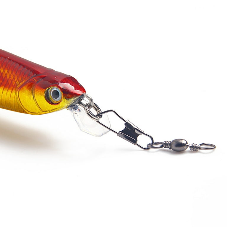 Homgeek 83pcs Fishing Lures Kit For Bass Trout Salmon Fishing Accessories Tackle Tool Fishing Baits Swivels Hooks 83pcs Set