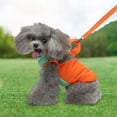 thumbnail image 4 of Abrigos para perros para clima frío, ropa gruesa y cómoda, chaleco para perros pequeños Naranja, 4 of 9