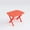 Bright Red, variant on Keystone Amish Co. Composite Folding Oval End Table, aruba