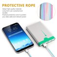 thumbnail image 3 of MasteelfCA 8 PCS 1.4m Cable Management Wrap Line Coiled Tube Electroplating Wire Sleeve, 3 of 7